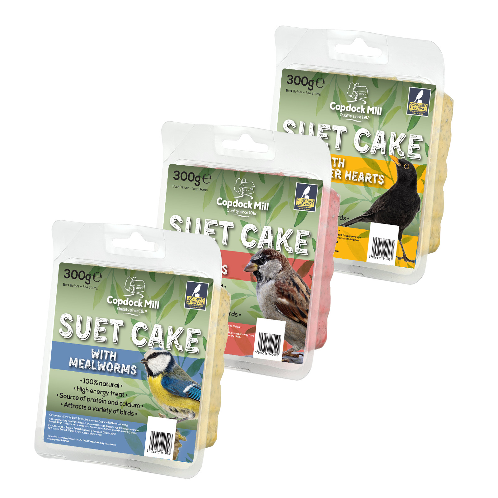 Peckish Complete Suet Cakes - Wild Bird Food – Peckish UK