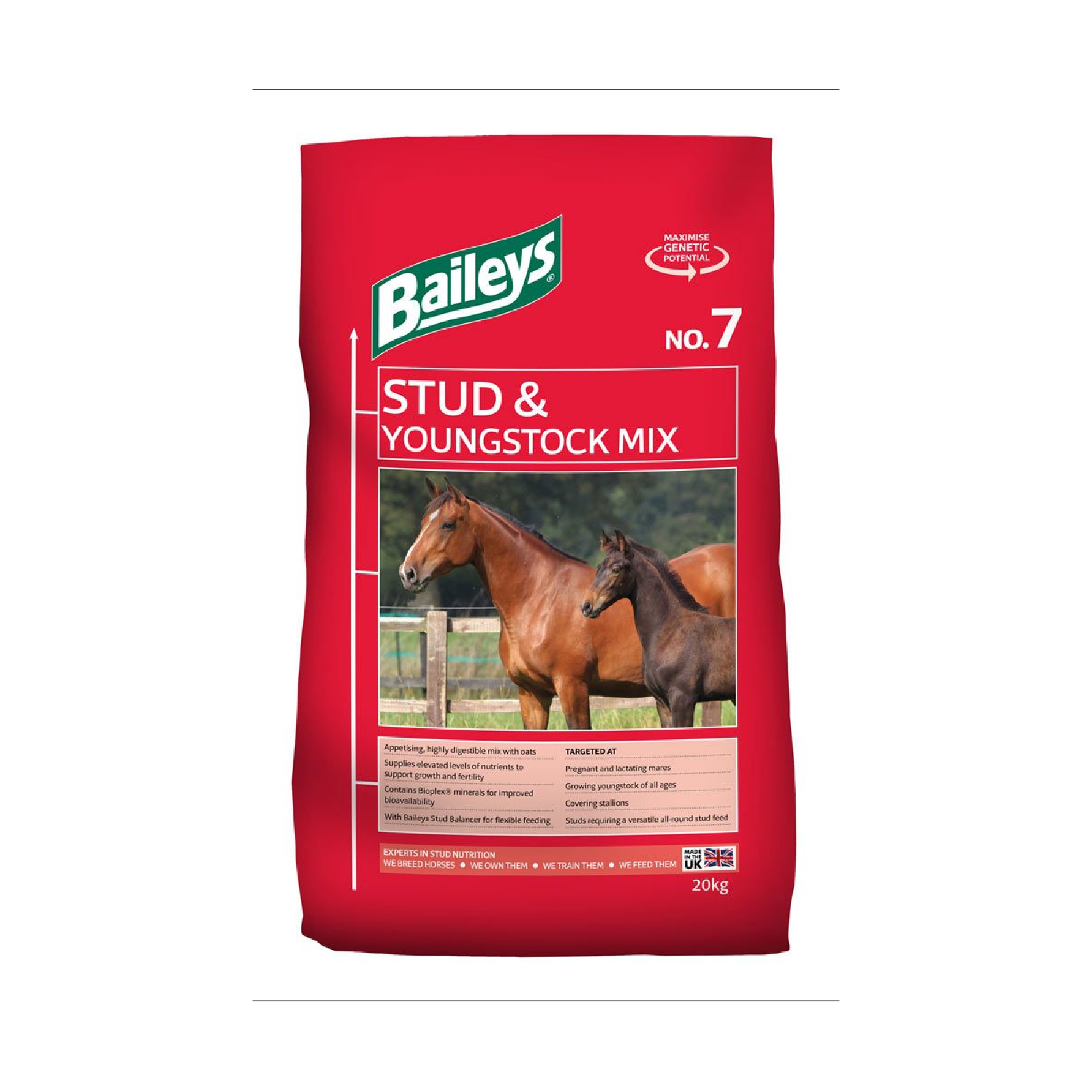 Baileys No 7 Stud & Youngstock Mix 20kg