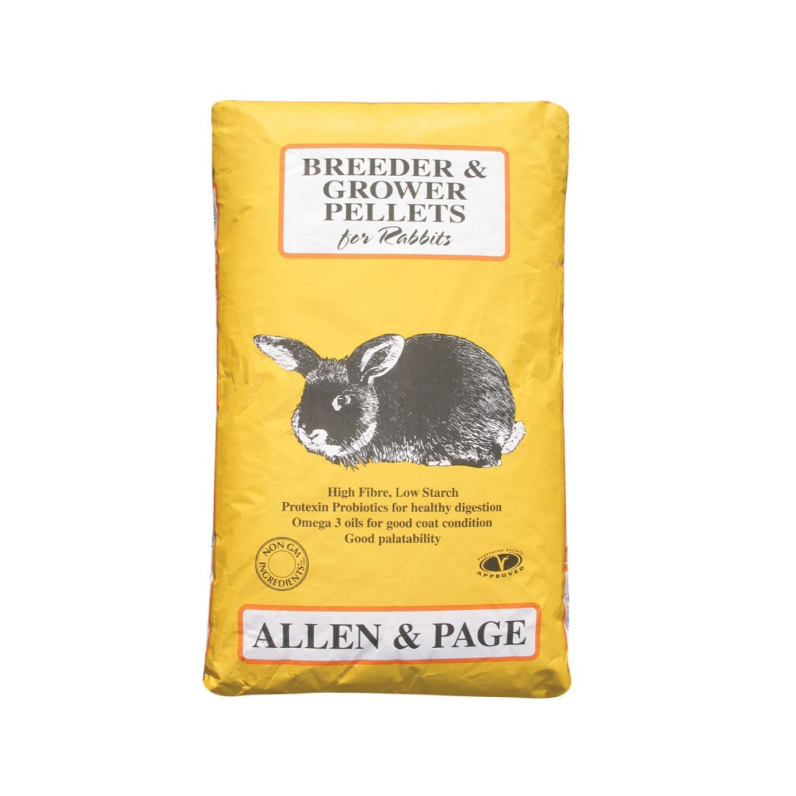 Allen & Page Rabbit Breeders / Growers Pellets 20kg