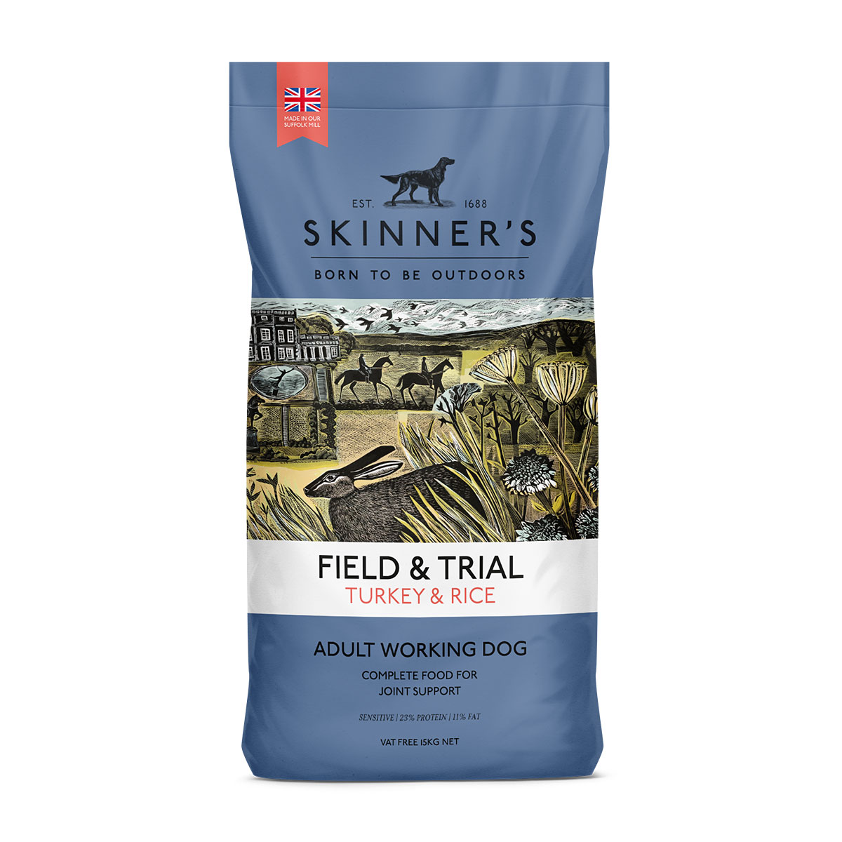 Skinners Field & Trial Turkey & Rice Bag