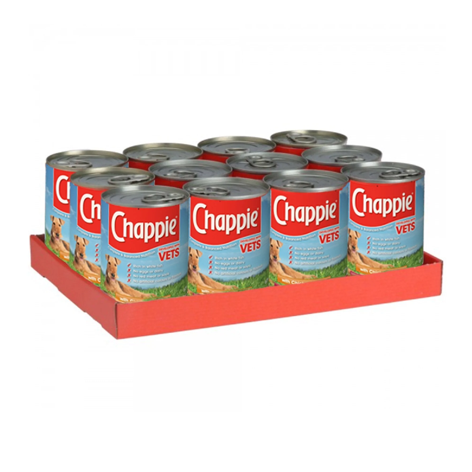 Chappie Original Tins 12 x 412g