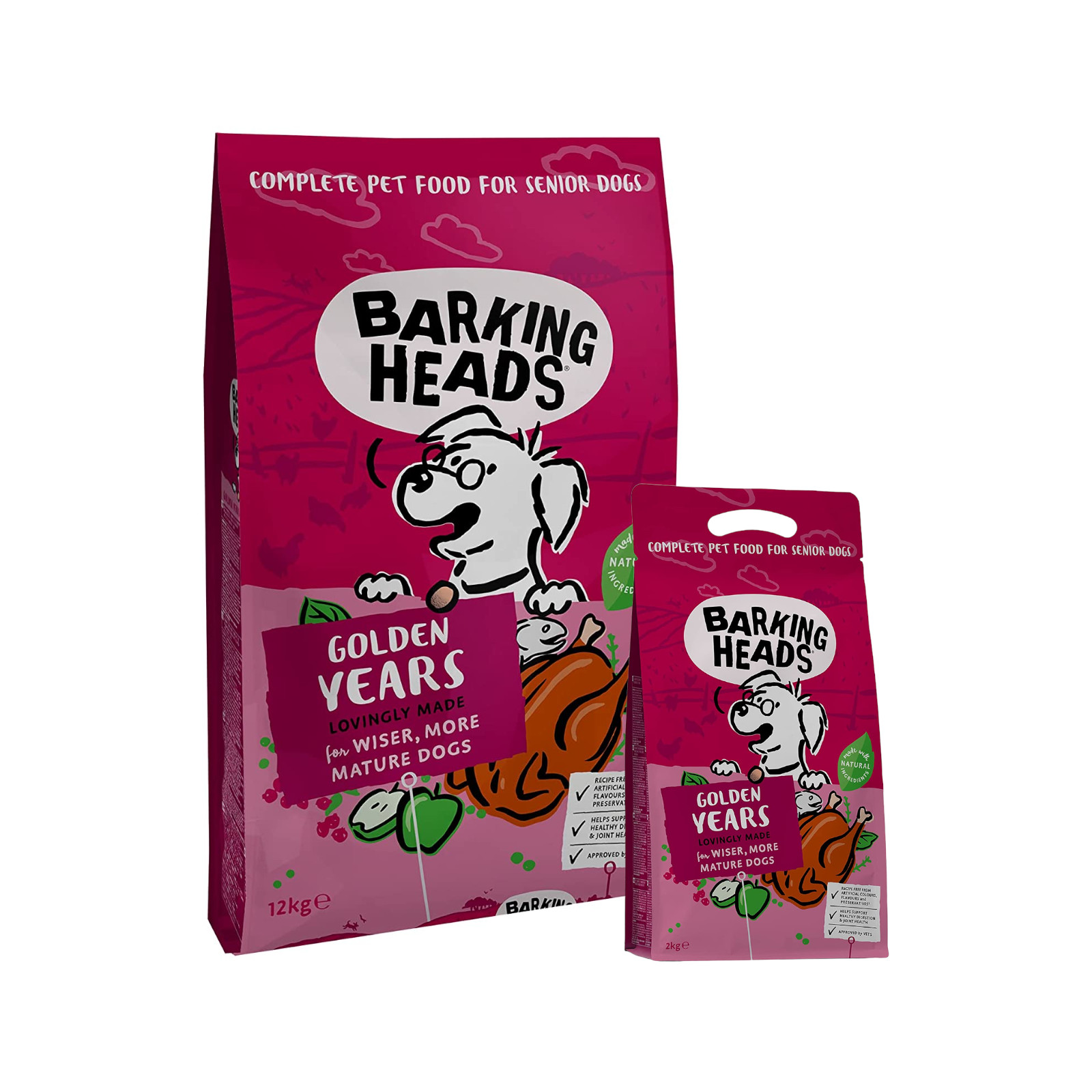 barking heads golden years 18kg