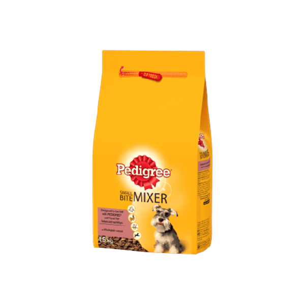 pedigree small dog mixer