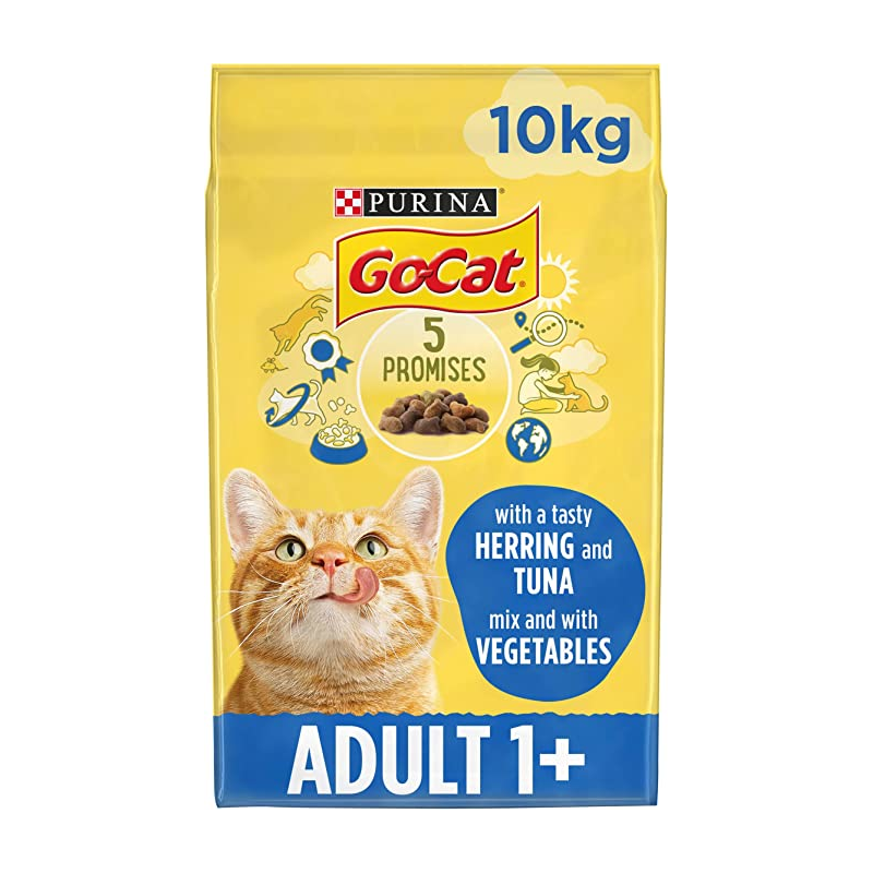 Go-Cat Tuna Herring Veg 10kg