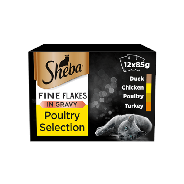 Sheba Fine Flakes - Poultry Selection