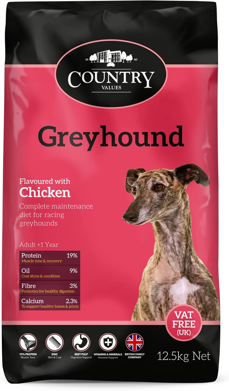 Country Values Greyhound Chicken 12 5kg