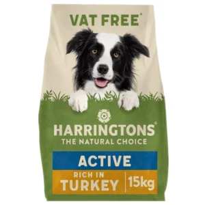 Harringtons Active Turkey & Rice 15kg