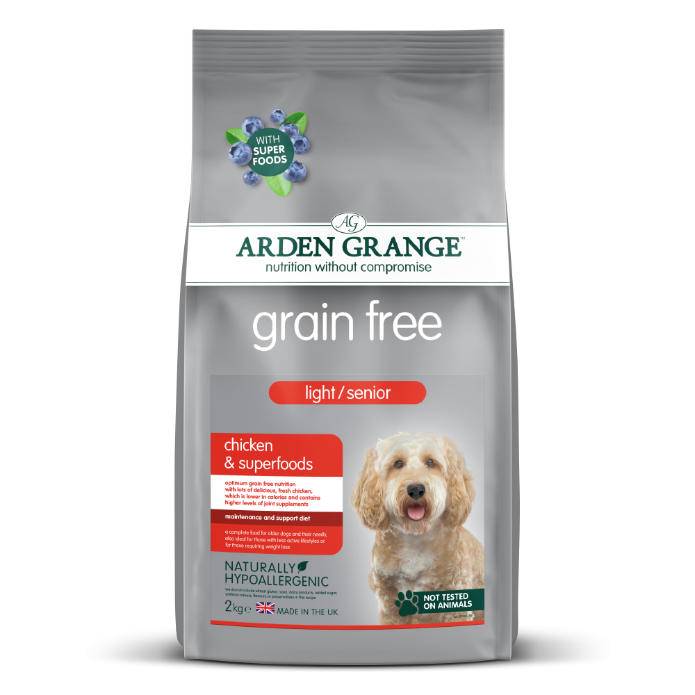 Arden Grange Senior Grain Free Light Chicken & Superfoods 2kg