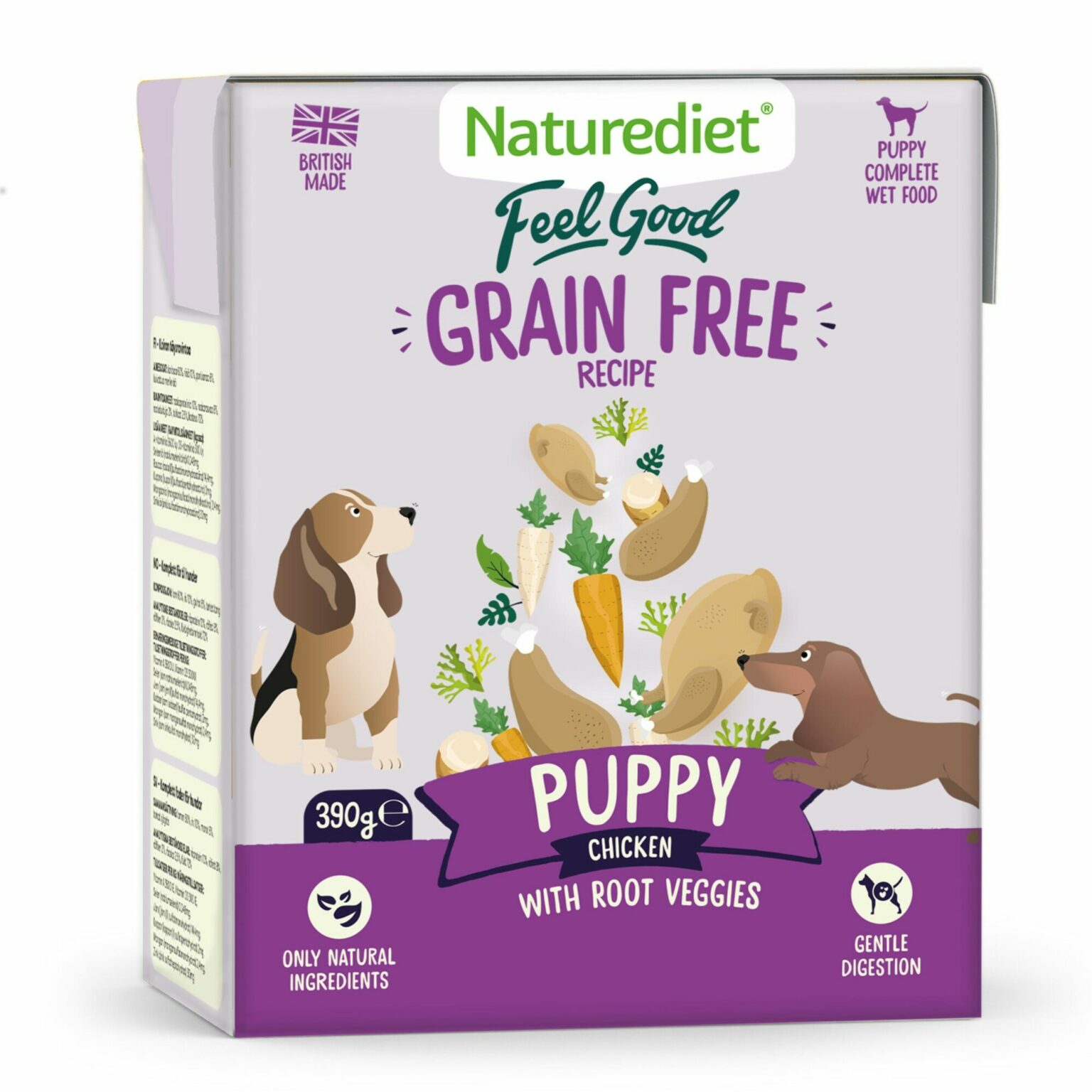 Naturediet Feel Good Grain Free Puppy 18x390g
