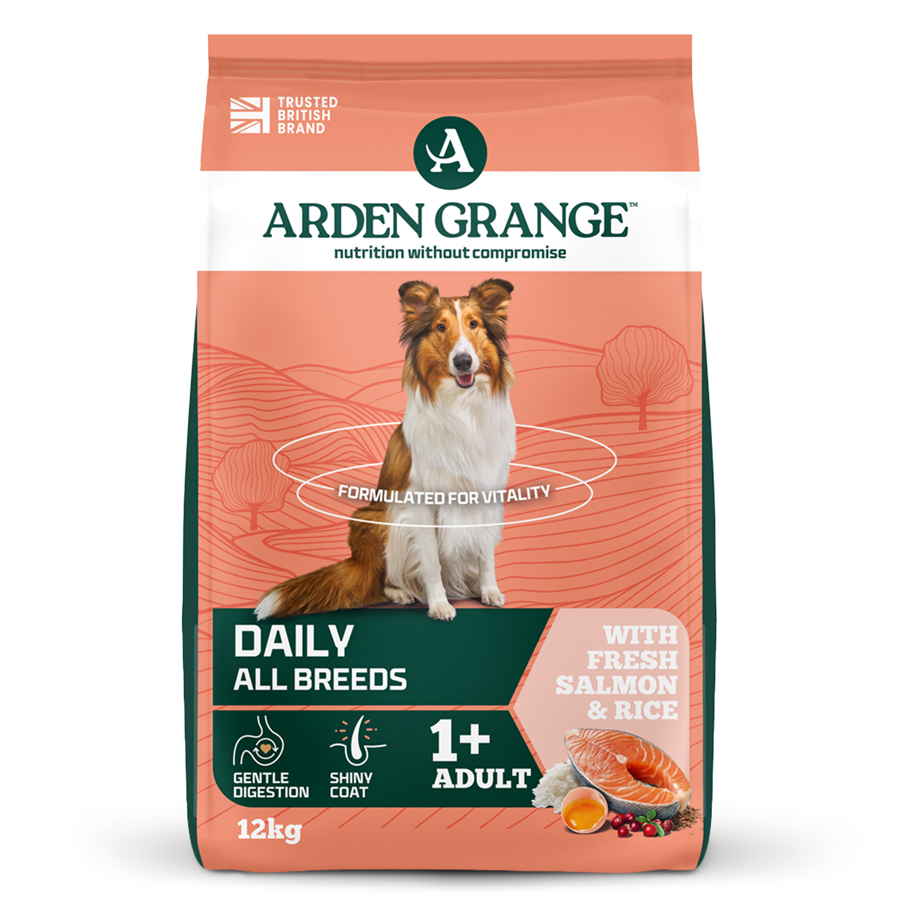 Arden Grange Adult Salmon & Rice Dry Dog Food
