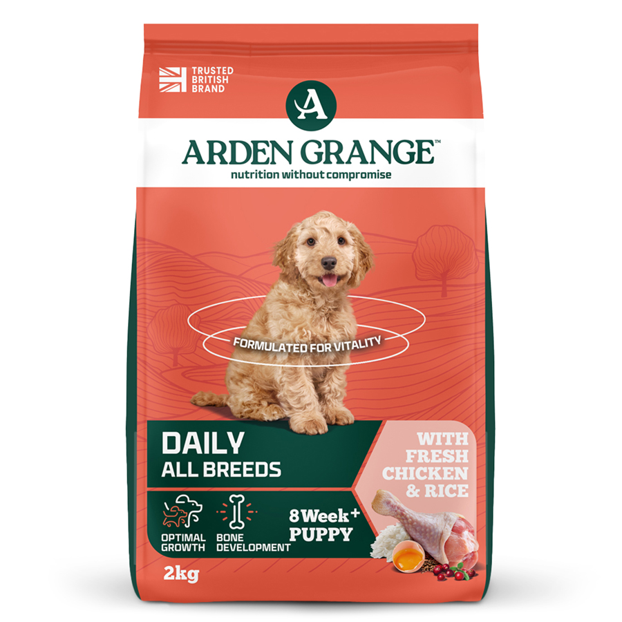 Arden Grange Puppy & Junior Chicken Dry Dog Food - Image 4